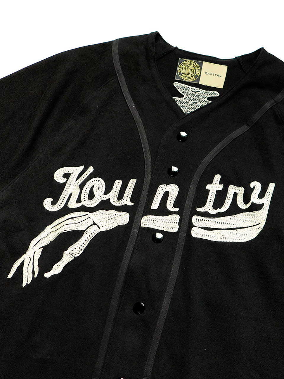 16/-Tenjiku Baseball Shirt (BONE) K2305SC180