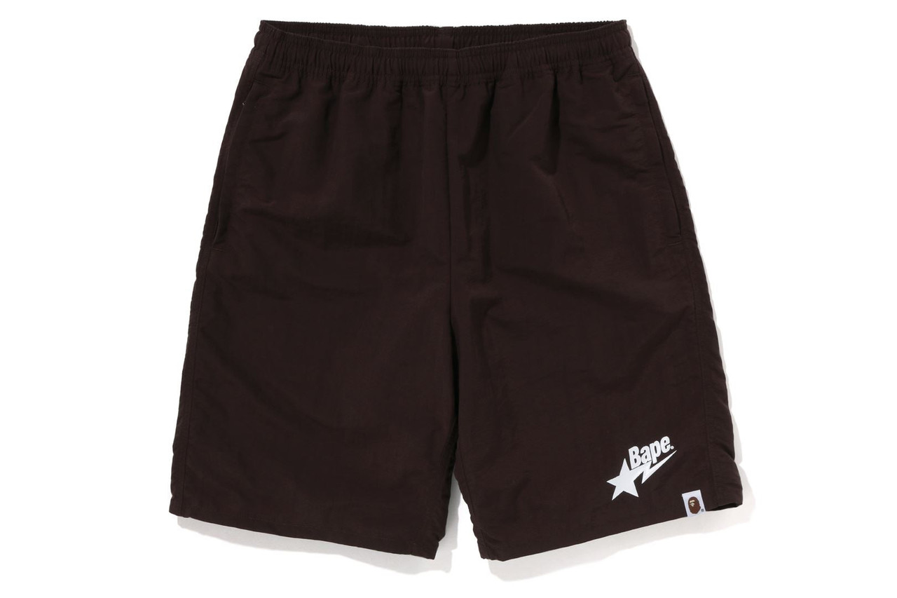 BAPE STA LOGO BEACH SHORTS 1J30-153-024