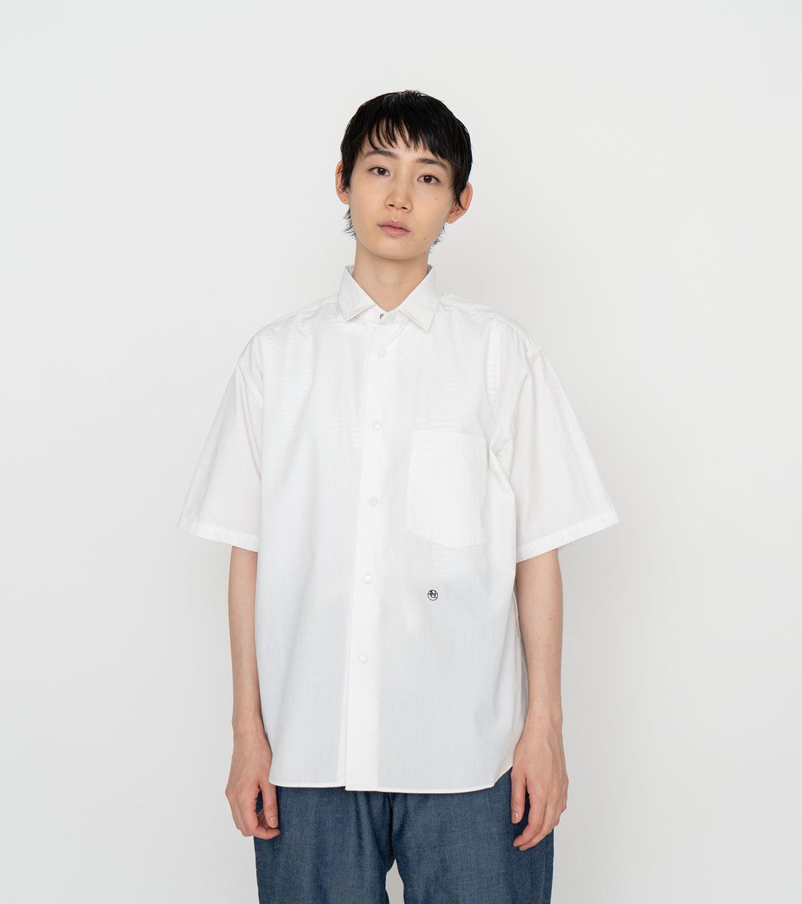 nanamica SHIRT Regular Collar Wind H/S Shirt Online Shop to Worldwide