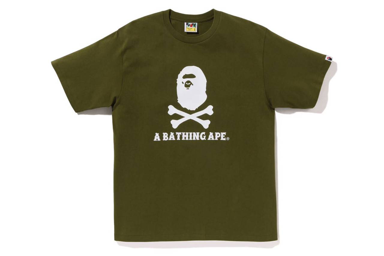 BAPE T-SHIRT APE CROSSBONE TEE