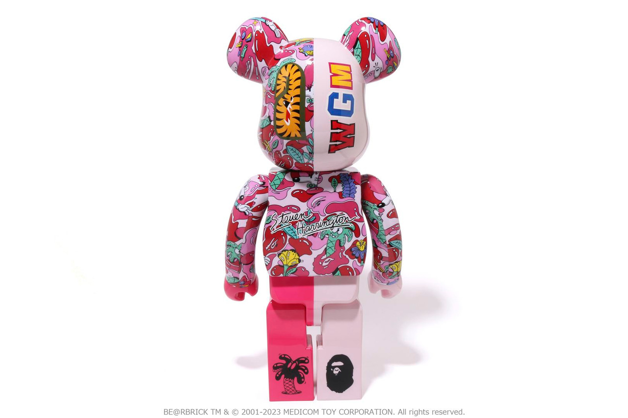 GOODS [BAPE X STEVEN HARRINGTON] SHARK BE@RBRICK 1000%