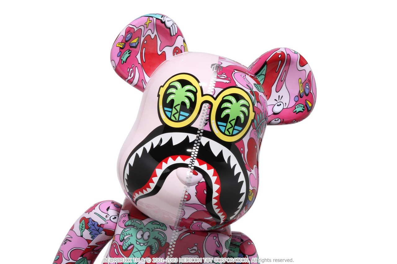 GOODS [BAPE X STEVEN HARRINGTON] SHARK BE@RBRICK 1000%