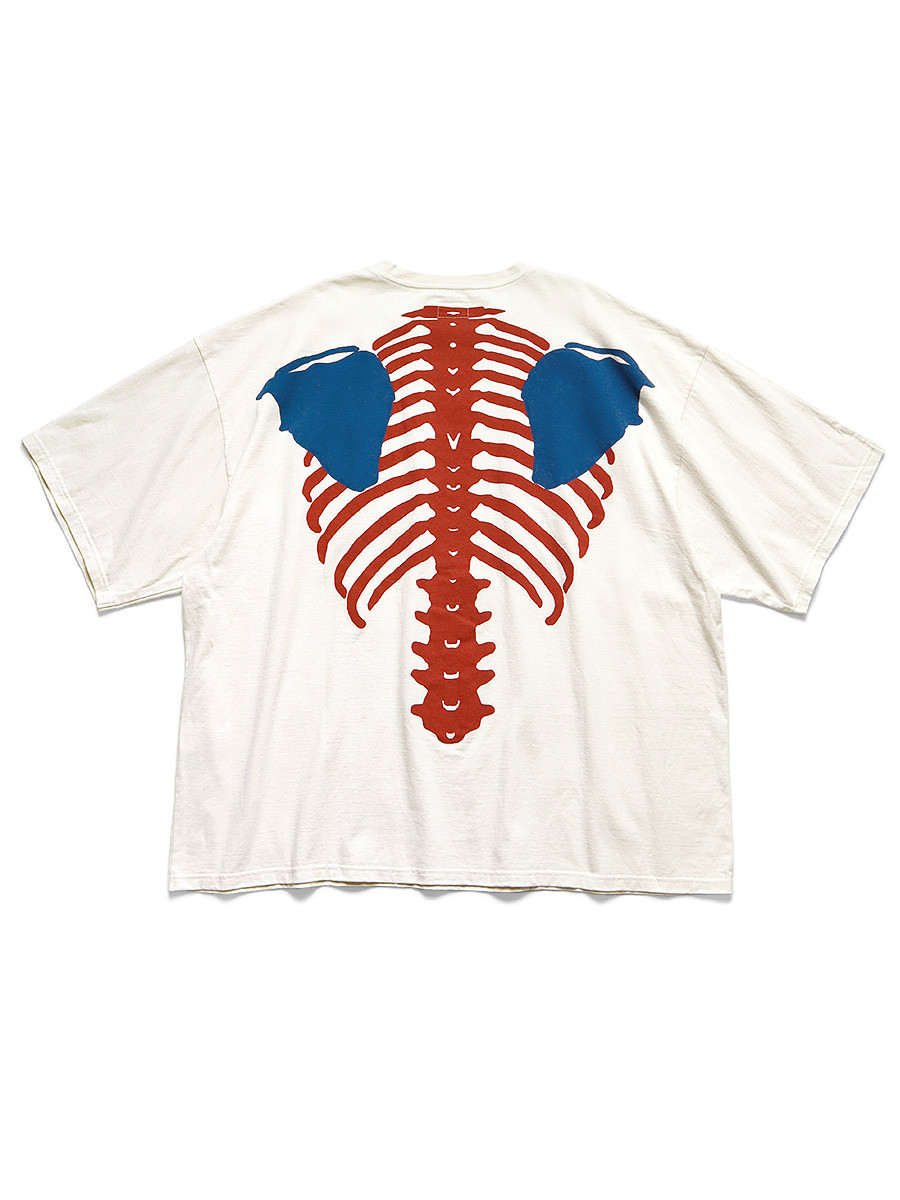 Kapital Cotton Sheeting Two tone T-shirt Kapital Cotton Sheeting Two tone T-shirt