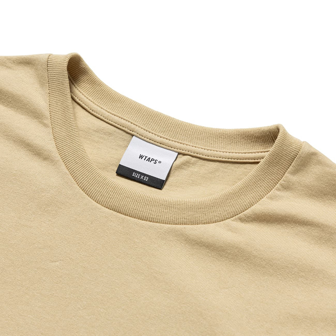 WTAPS Cut&Sewn LABEL / SS / COTTON