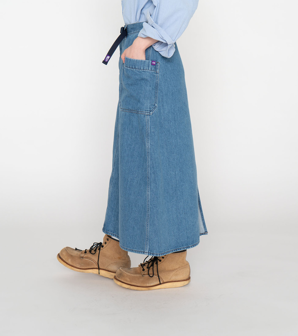 THE NORTH FACE PURPLE LABEL PANTS Denim Field Skirt Online Shop to