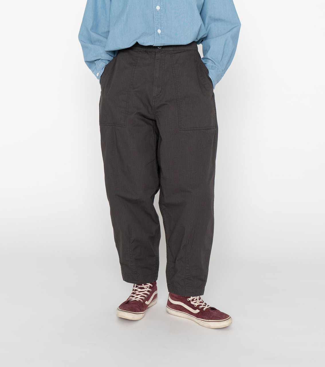 THE NORTH FACE PURPLE LABEL PANTS Ripstop Wide Cropped Field