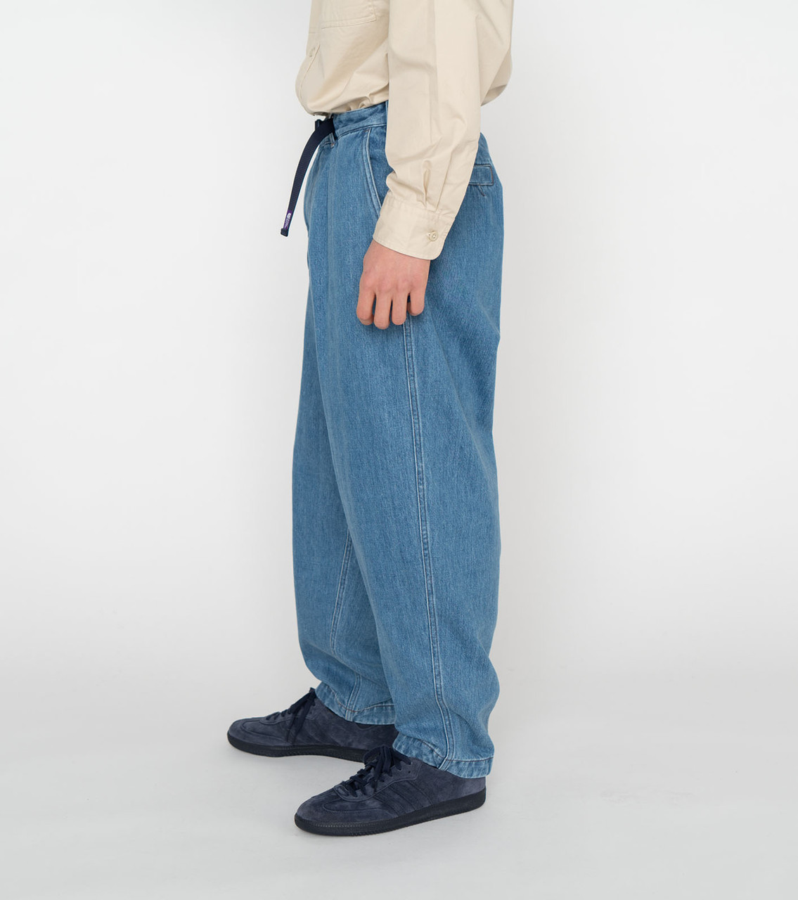 THE NORTH FACE PURPLE LABEL PANTS Denim Wide Tapered Field Pants