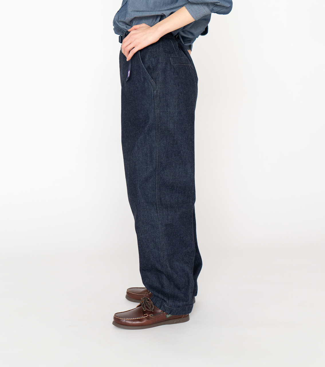 THE NORTH FACE PURPLE LABEL PANTS Denim Wide Tapered Field Pants
