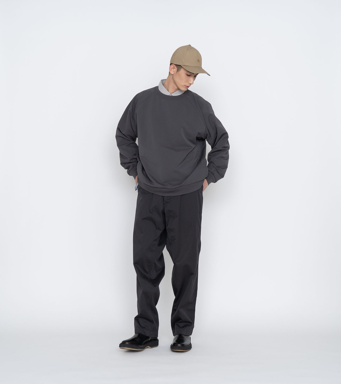 nanamica SWEAT ALPHADRY Crew Neck Sweat Online Shop to Worldwide