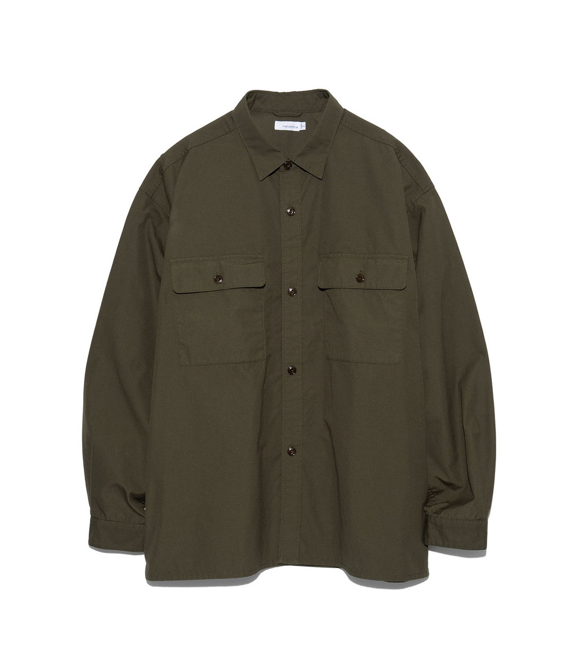 nanamica SHIRT Utility Light Wind Shirt Online Shop to Worldwide