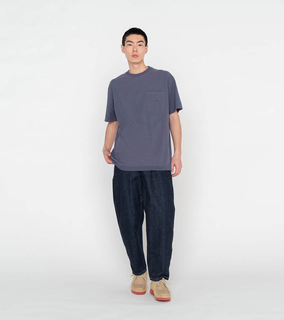 THE NORTH FACE PURPLE LABEL T-SHIRT High Bulky Pocket Tee Online