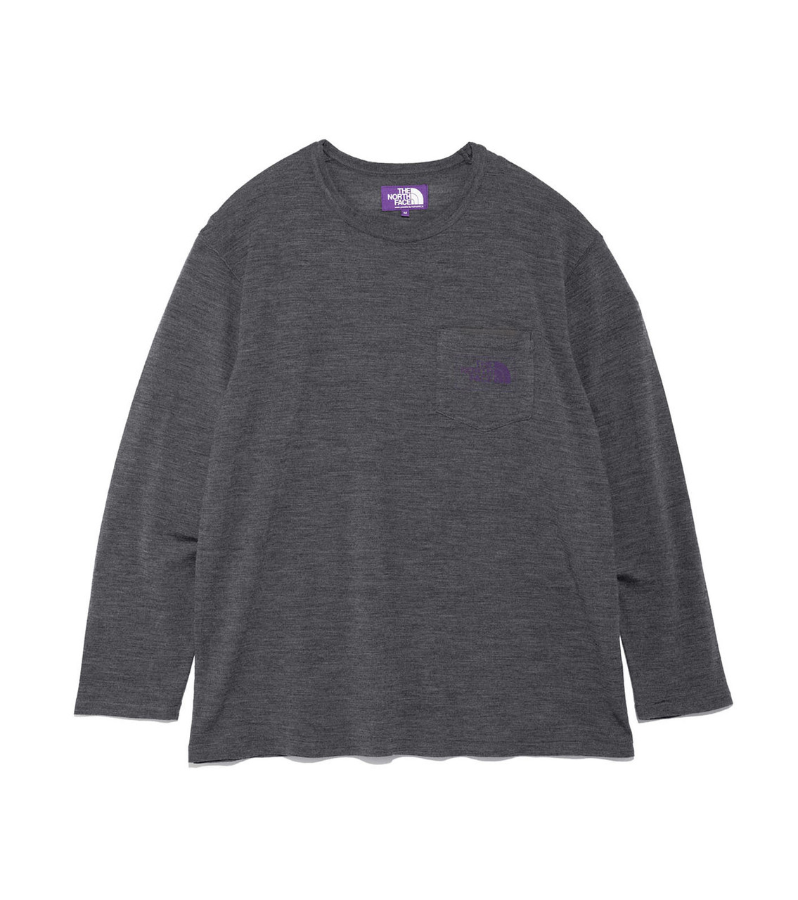 THE NORTH FACE PURPLE LABEL T-SHIRT Merino Field Long Sleeve Tee