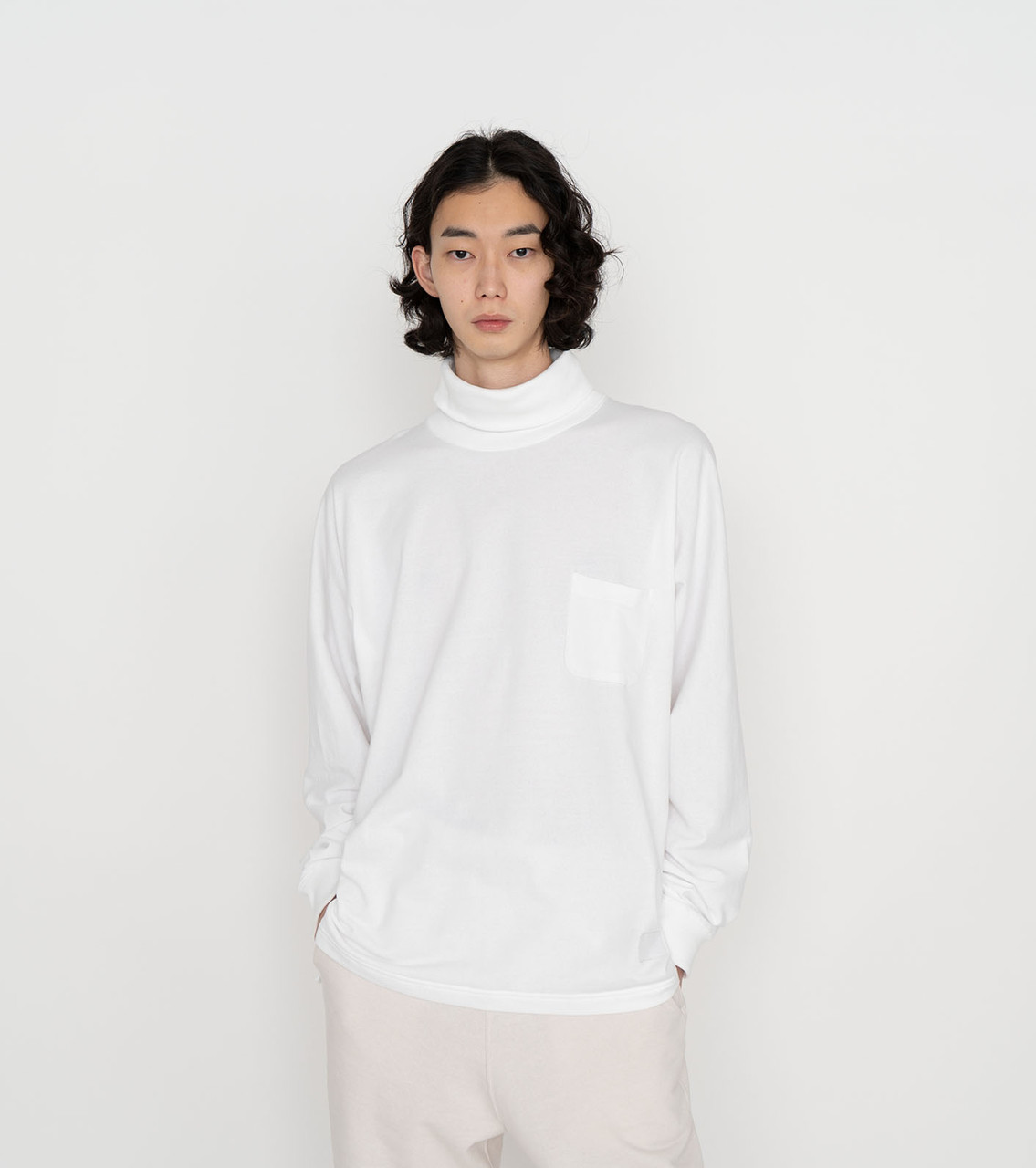 nanamica T-SHIRT KODENSHI Turtle Neck L/S Tee Online Shop to Worldwide