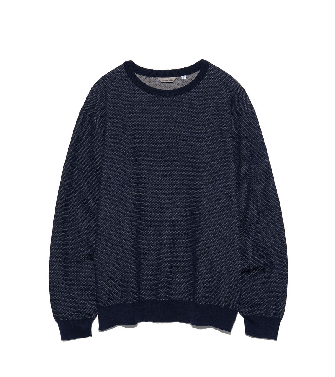 nanamica KODENSHI Mesh Crew Neck Sweater SUHF367 6842