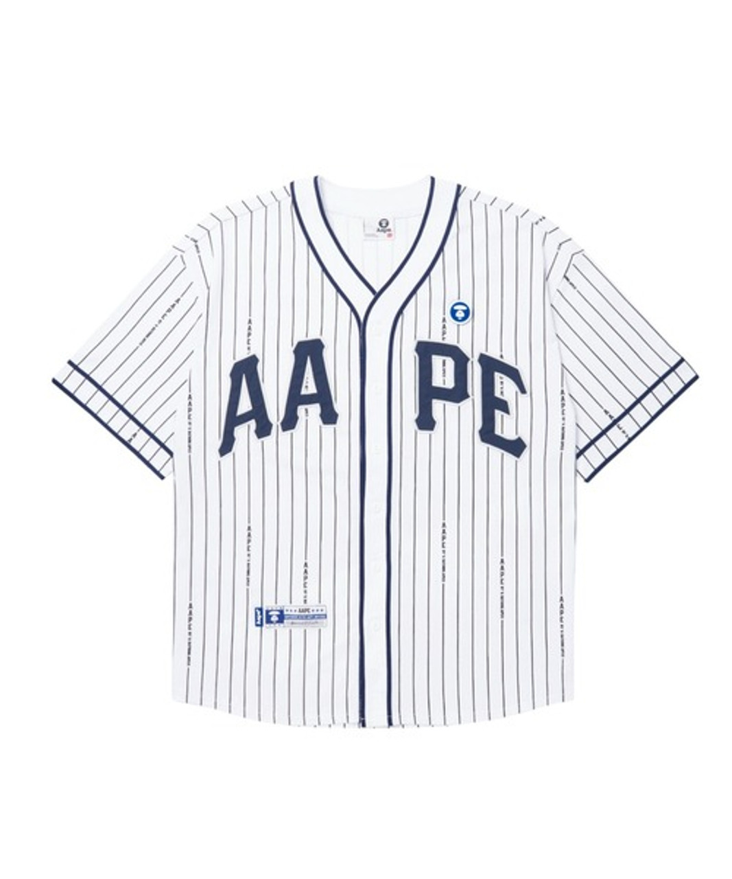 AAPE MEN BASEBALL STRIPE TEE