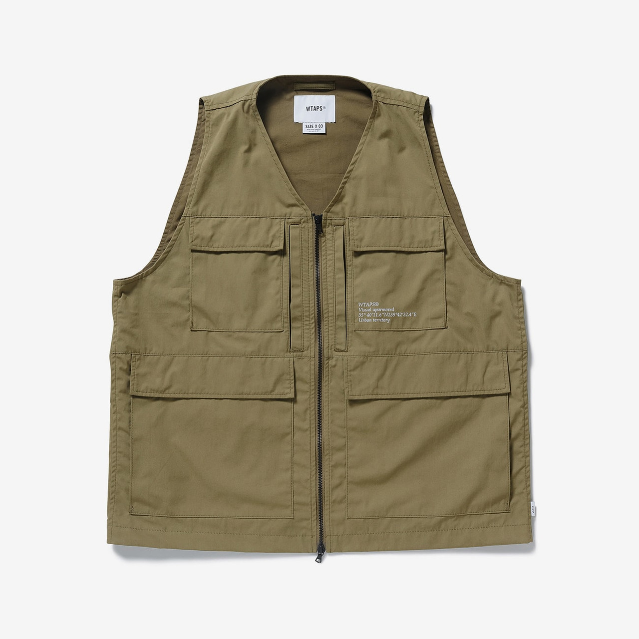 ダブルタップス WTAPS 21AW ニット ベスト トップス L ブラック