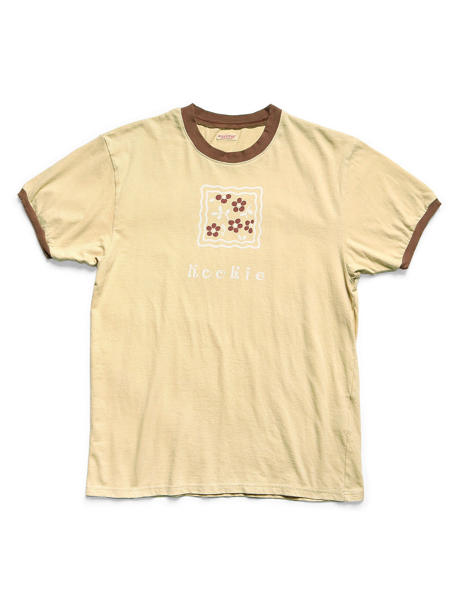 KAPITAL T-Shirt 20/-Tenjiku Ringer T (BIG COOKIEpt)