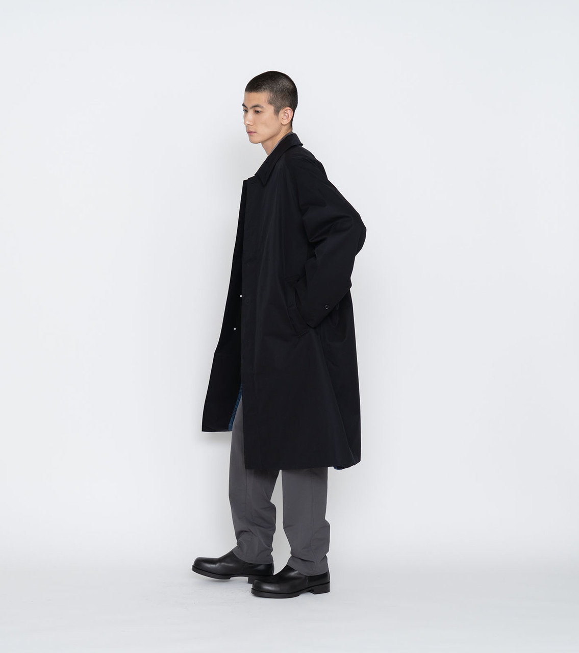 nanamica COAT GORE-TEX Balmacaan Coat Online Shop to Worldwide