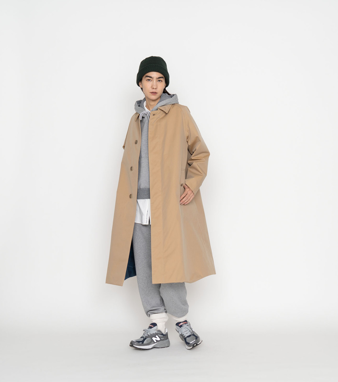 nanamica GORE-TEX Balmacaan Coat SUBF263 6801