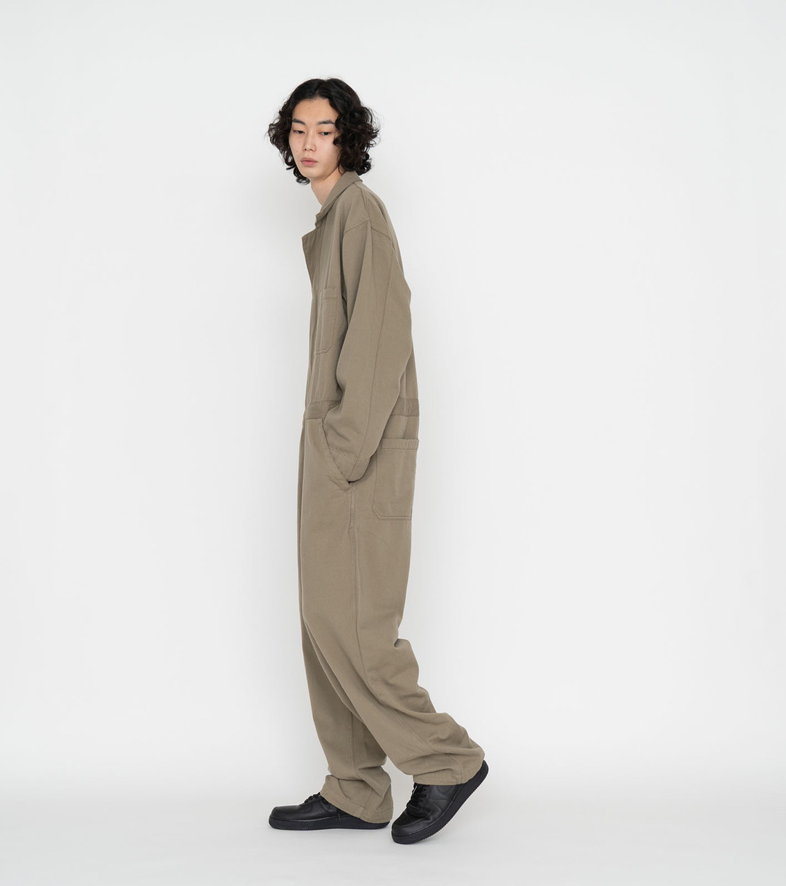 Nanamica Beige All-In-One Jumpsuit