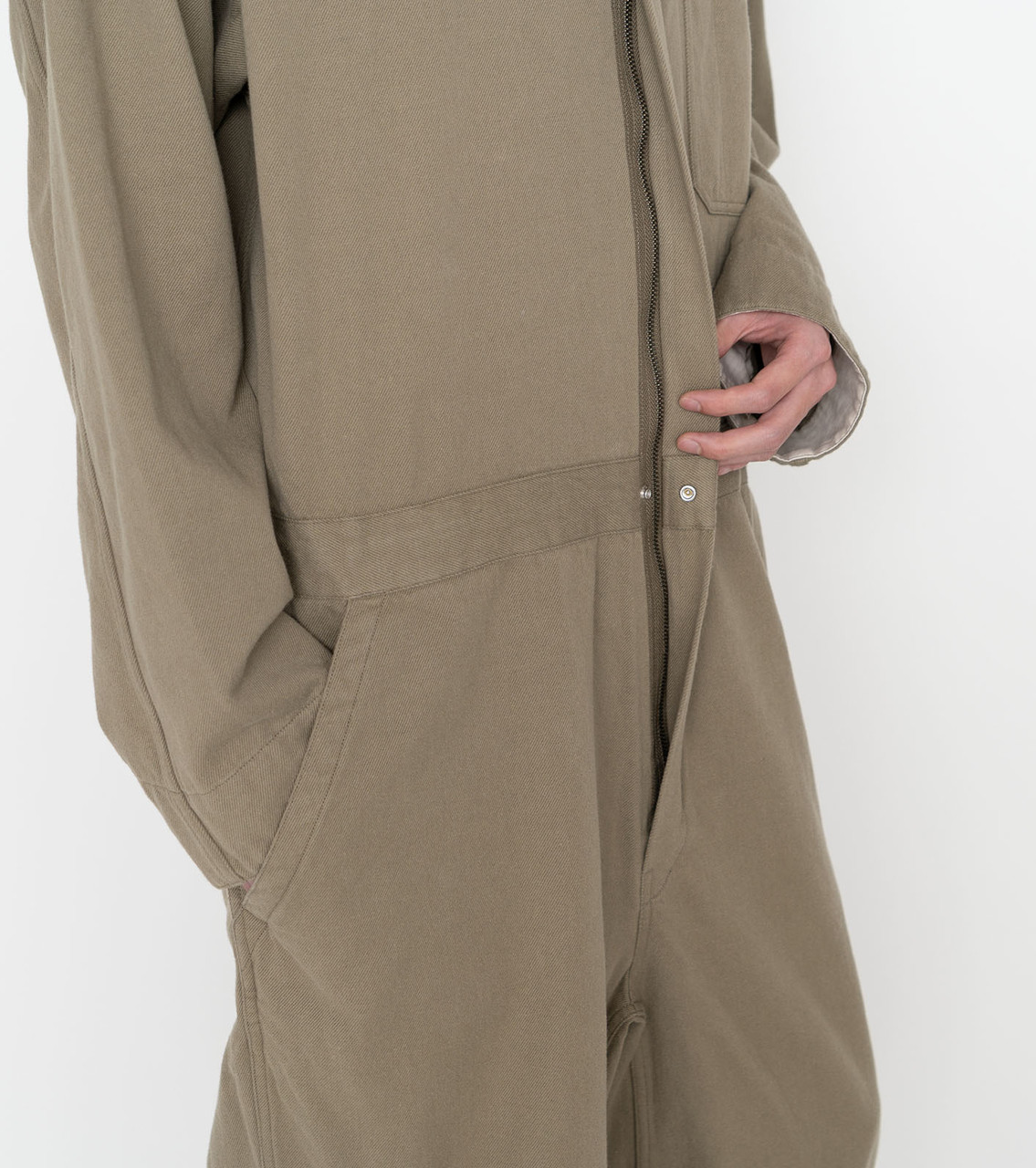 nanamica SHIRT Cotton Wool Twill All In One Online Shop to Worldwide
