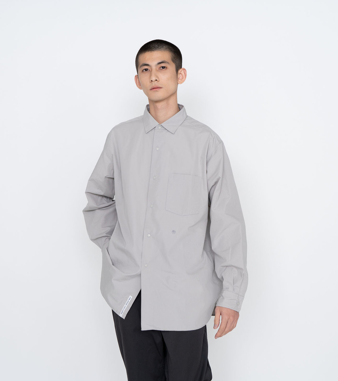 nanamica SHIRT Regular Collar Wind Shirt Online Shop to