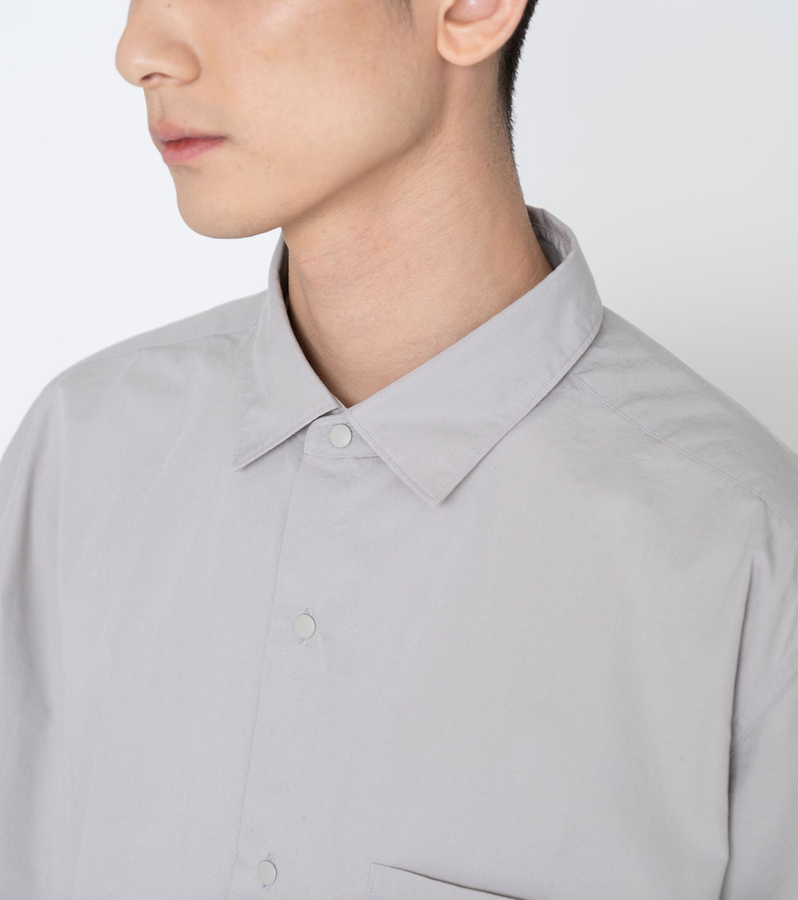 トップス nanamica SUGF360 M nanamica Regular Collar Wind Shirt Navy 23FA-I（ナナミカ