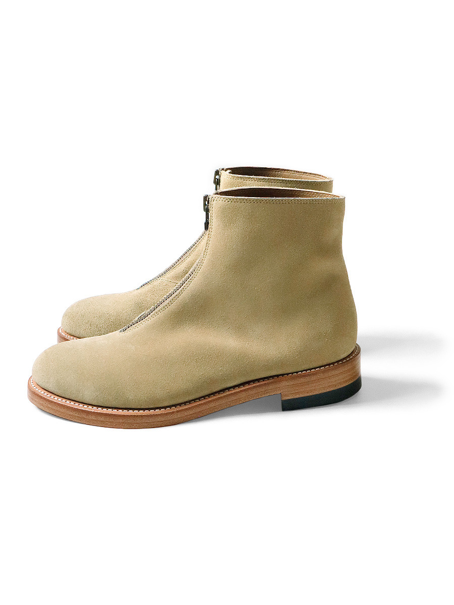 KAPITAL Shoes Suede Leather ZIP UP Frisco Boots