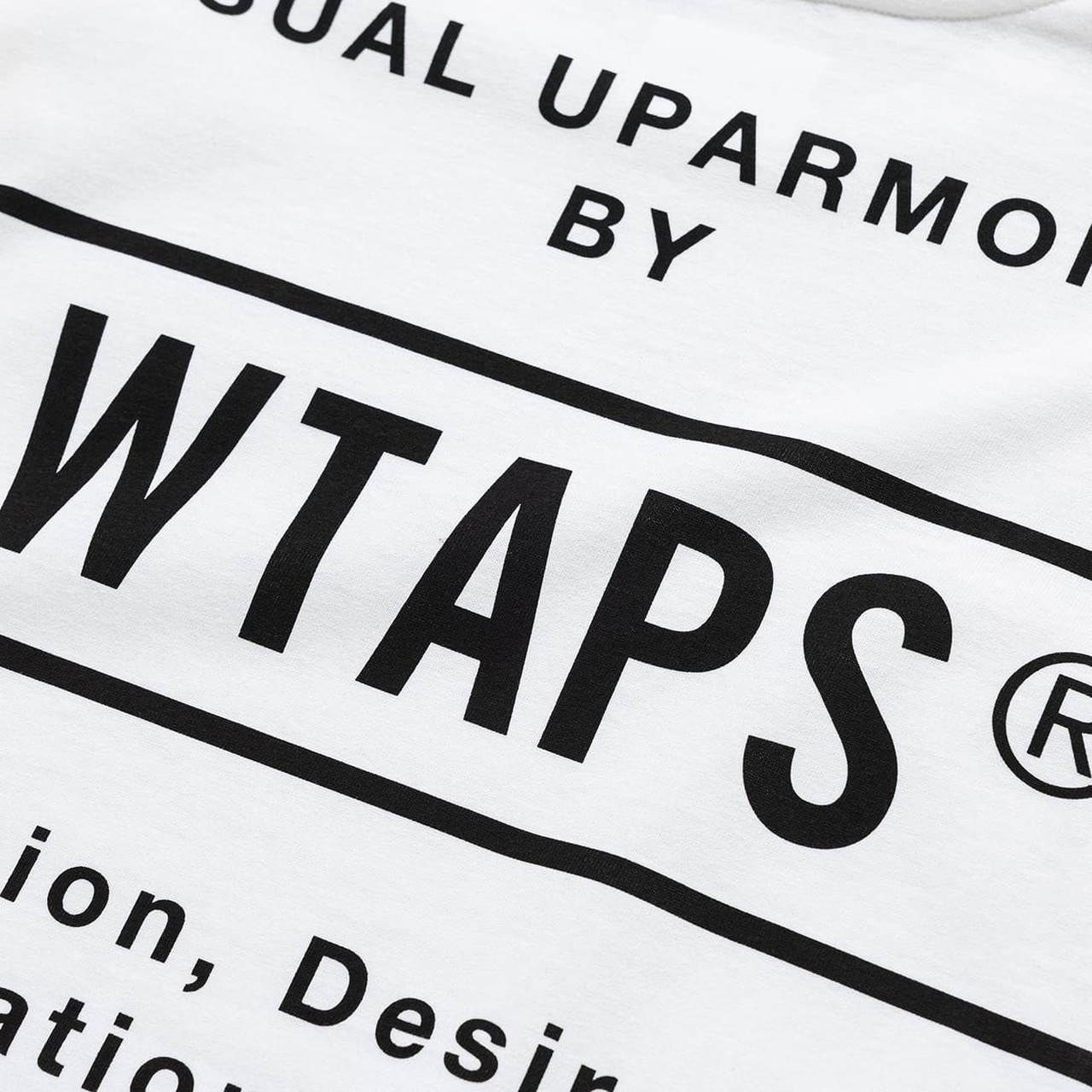 WTAPS Cut&Sewn OBJ 01 / LS / COTTON. CONTAINING