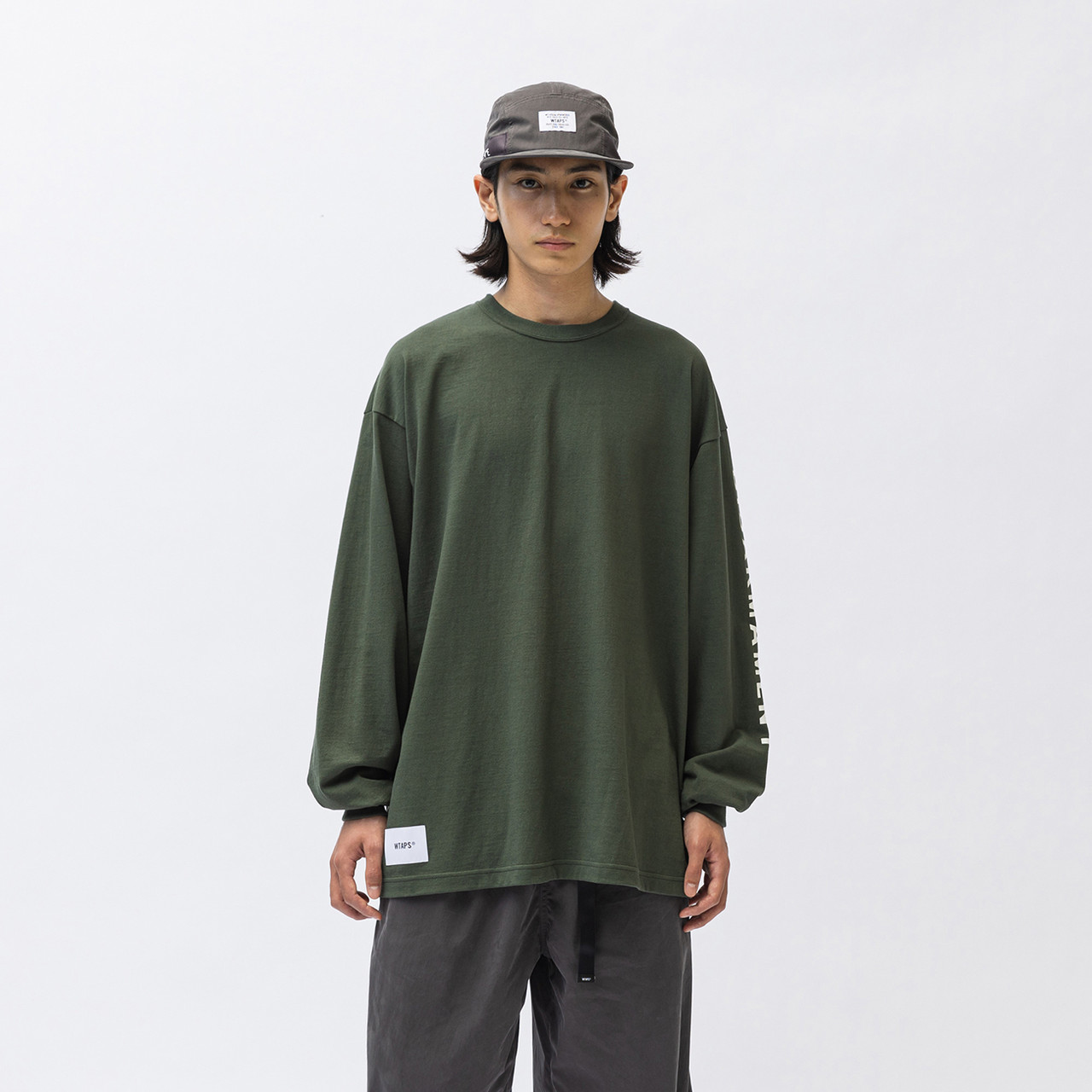 WTAPS Cut&Sewn OBJ 02 / LS / COTTON