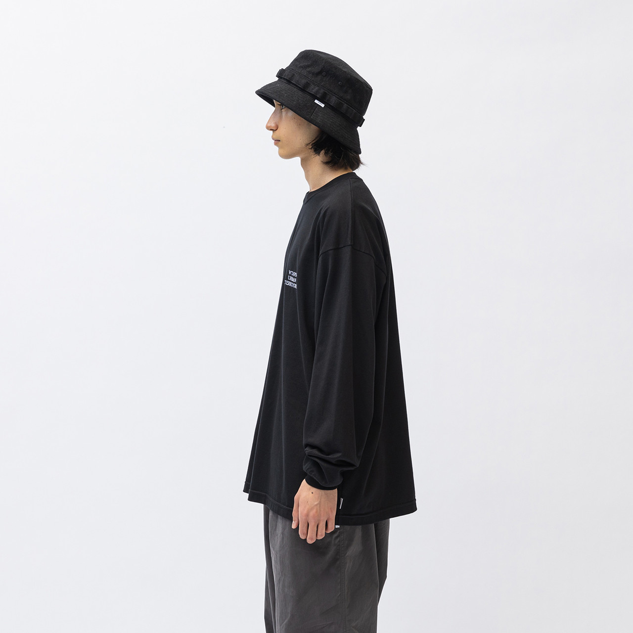 WTAPS Cut&Sewn AII 02 / LS / COTTON. WUT