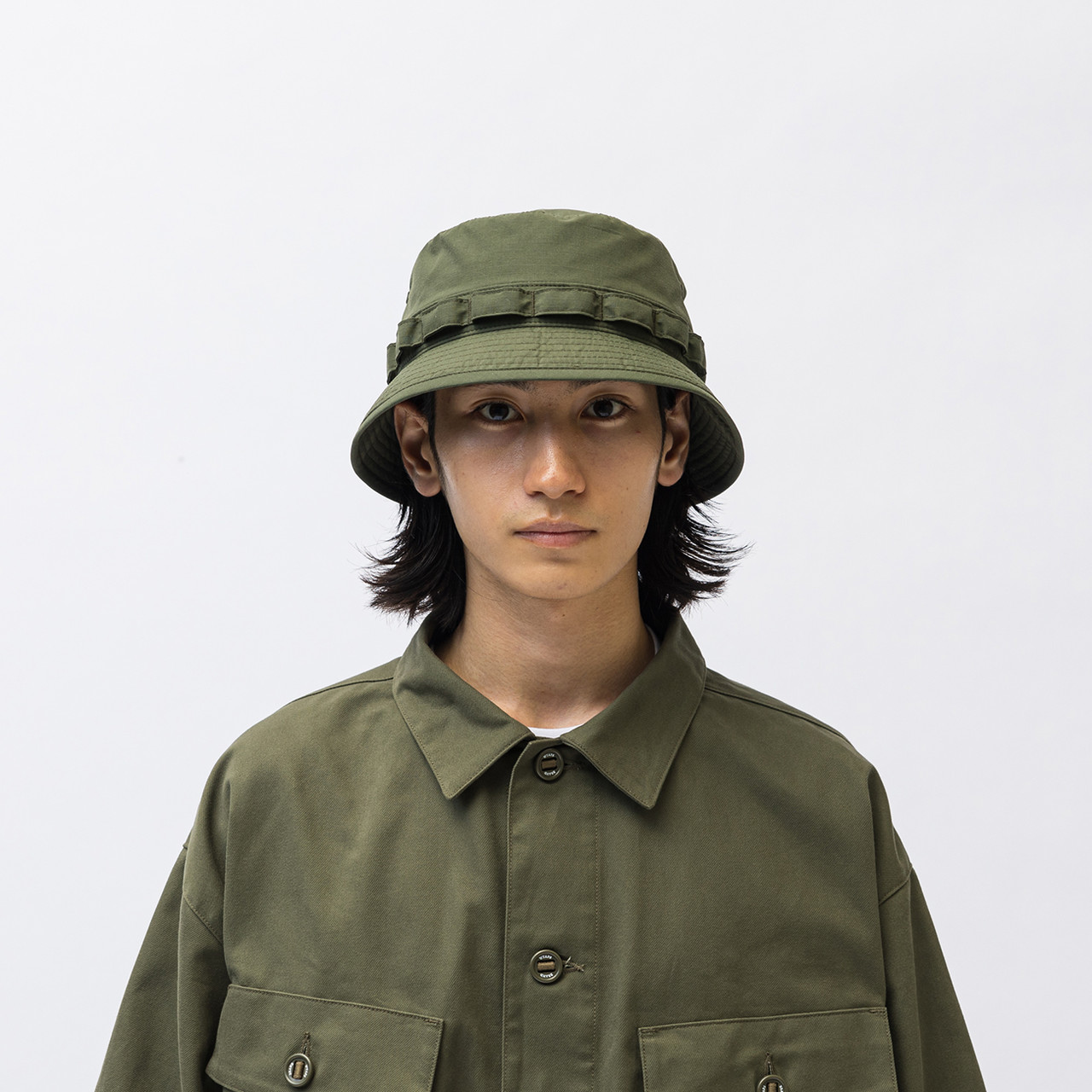 JUNGLE 01 / HAT / NYLON. RIPSTOP 232HCDT-HT10