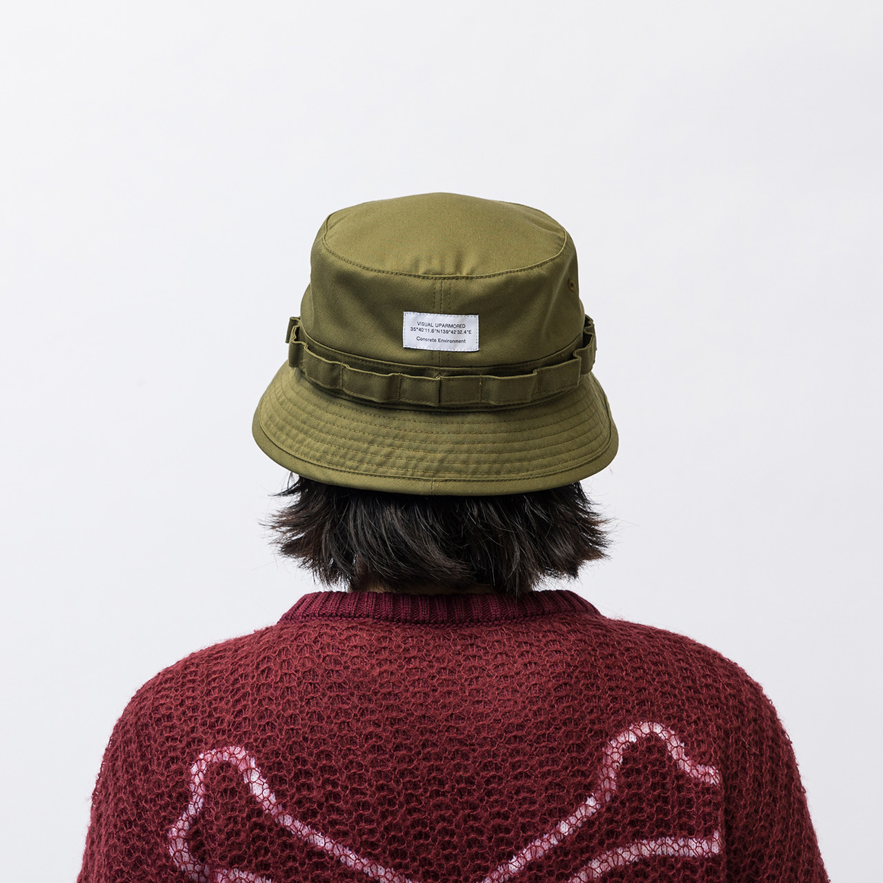 CVTVLIST STENCIL BUKET HAT”KHAKI“ - ハット