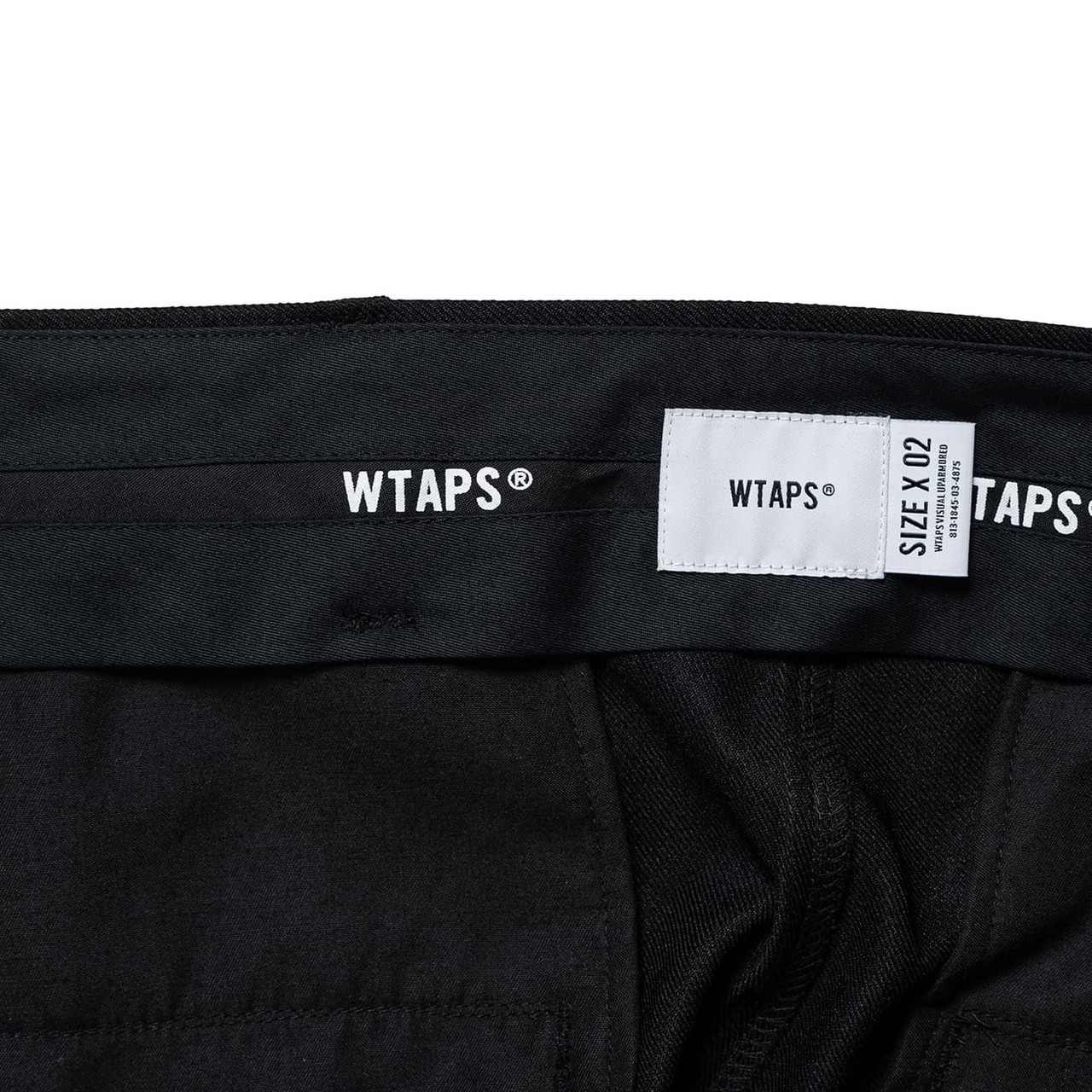 WTAPS 2023AW TRDT1801 TROUSERS BLACK M-