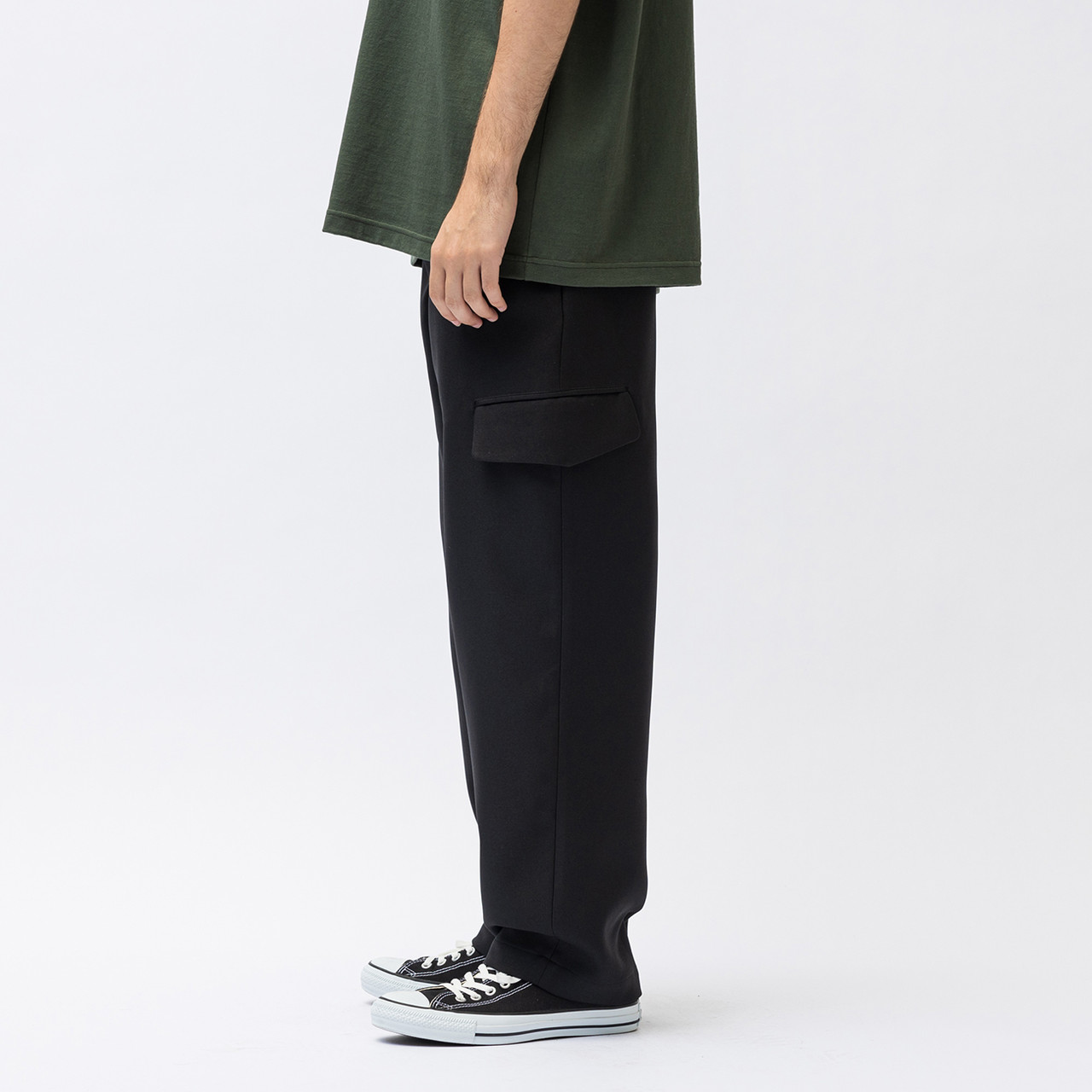 22AW WTAPS BEND TROUSERS POLY TWILL 黒 XL2022AW - その他