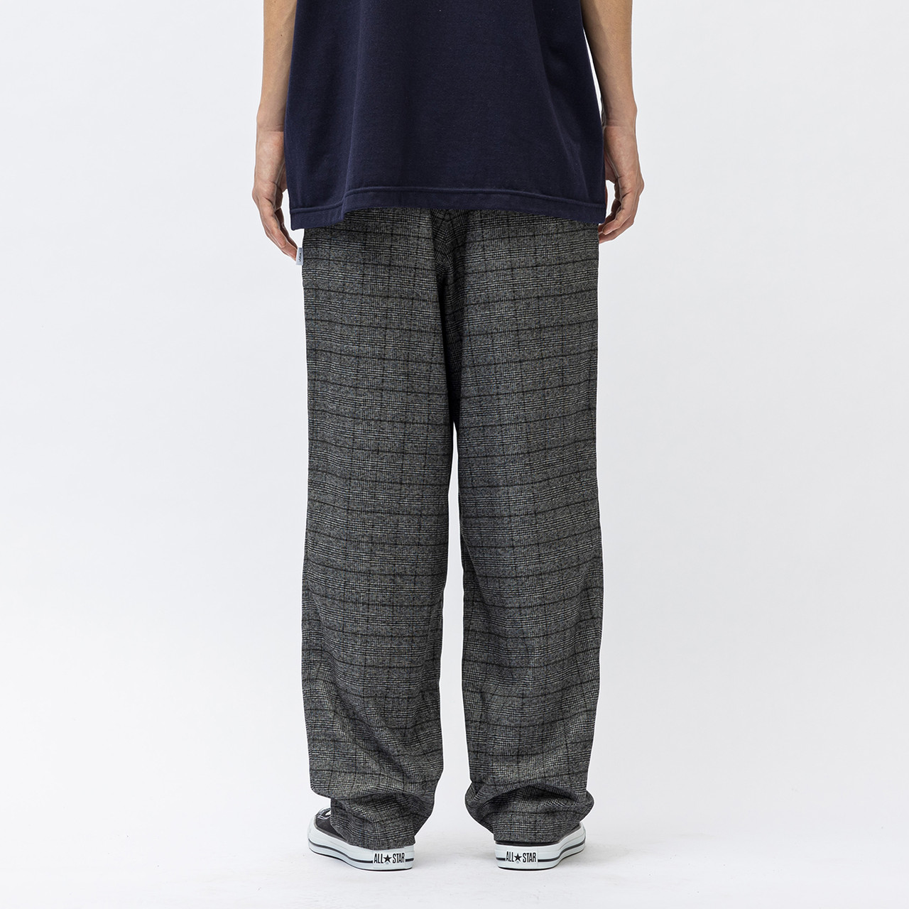 TROUSERS PLRA. TWILL. TEXTILE - スラックス