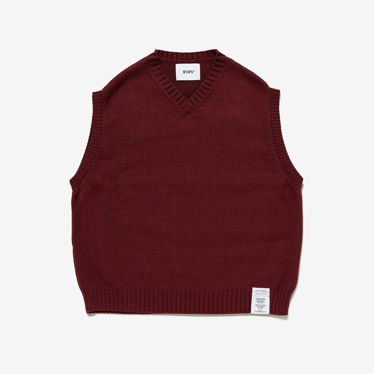 WTAPS Knit DITCH / VEST / ACRYLIC. SIGN