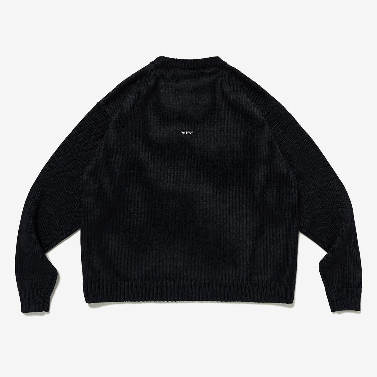 WTAPS Knit CREW NECK 02 / SWEATER / POLY. SIGN