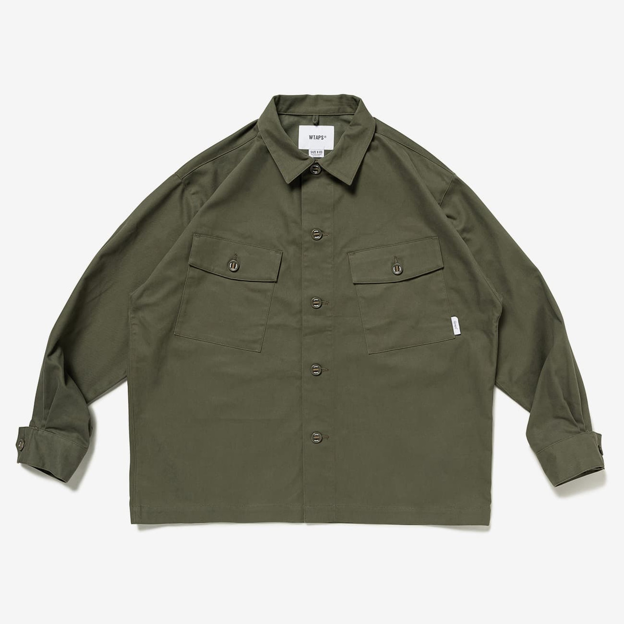 WTAPS Shirt CBW / LS / COTTON. TWILL