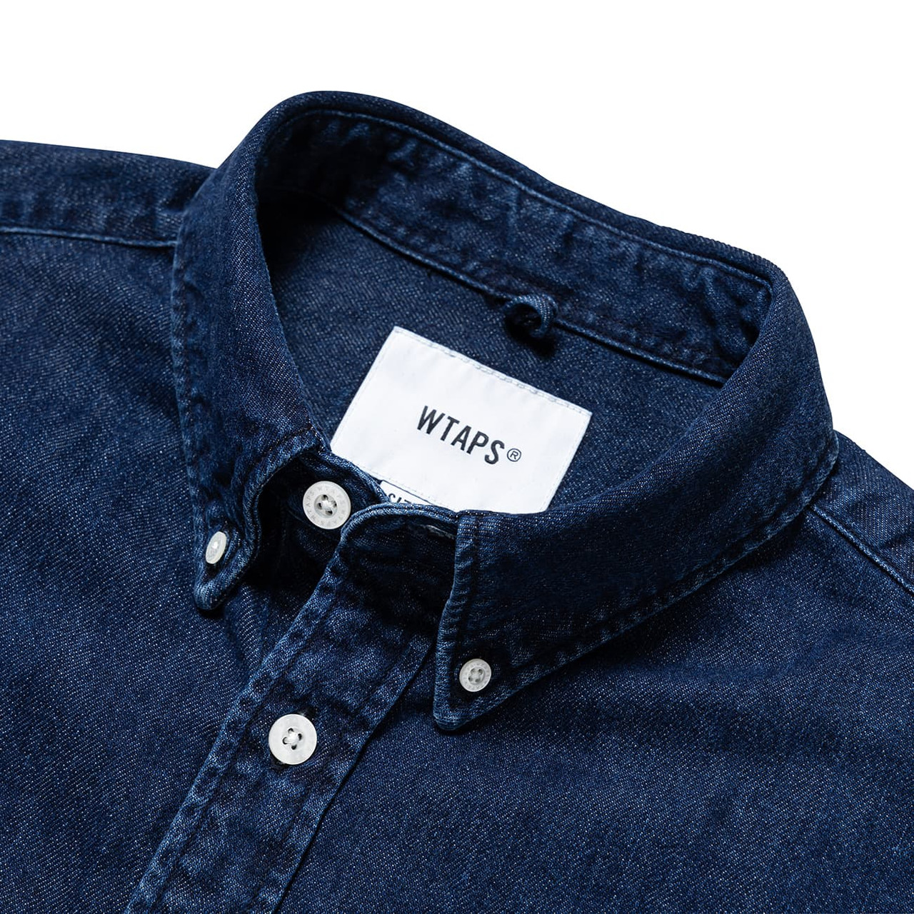 WTAPS Shirt BD 04 / LS / COTTON. DENIM