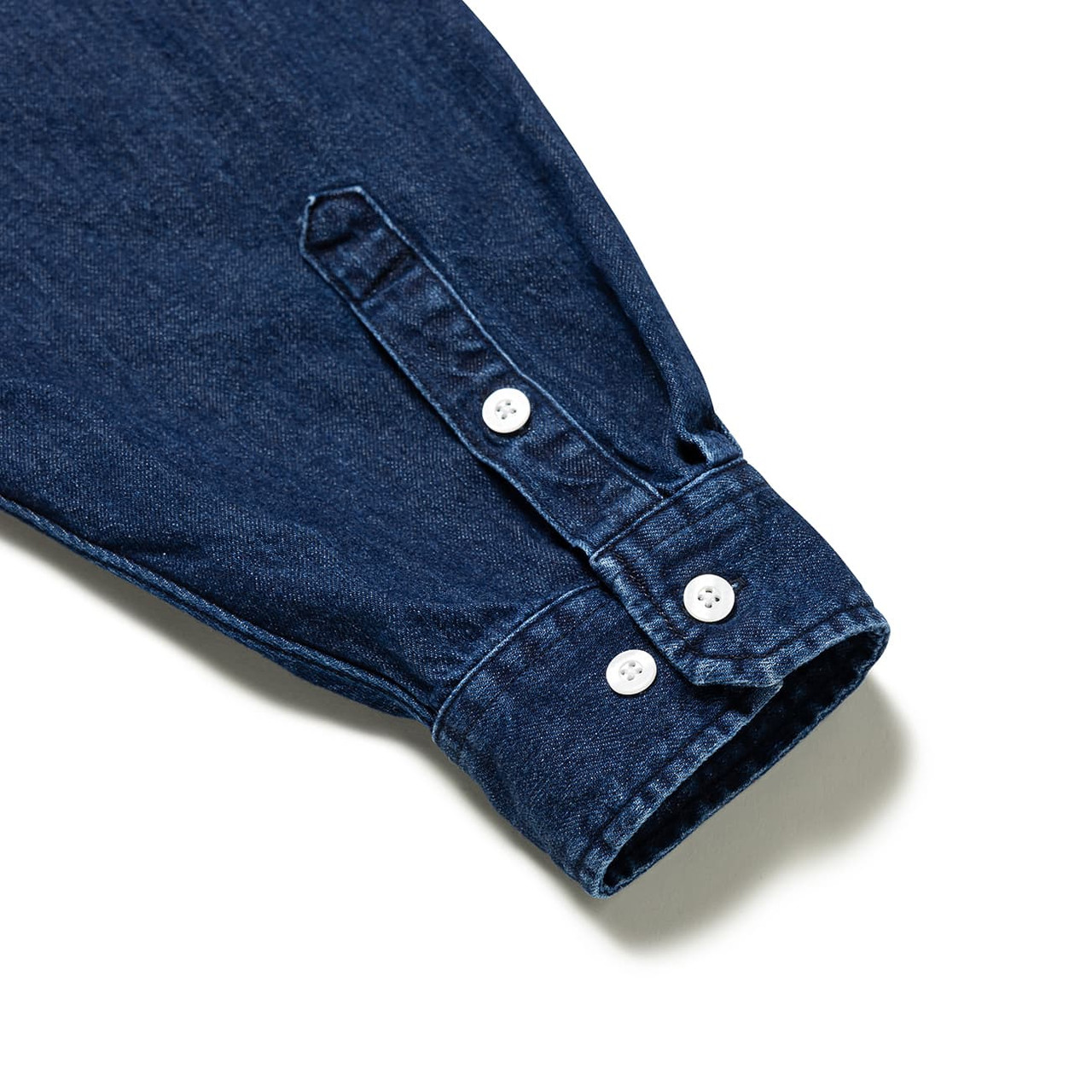 WTAPS Shirt BD 04 / LS / COTTON. DENIM