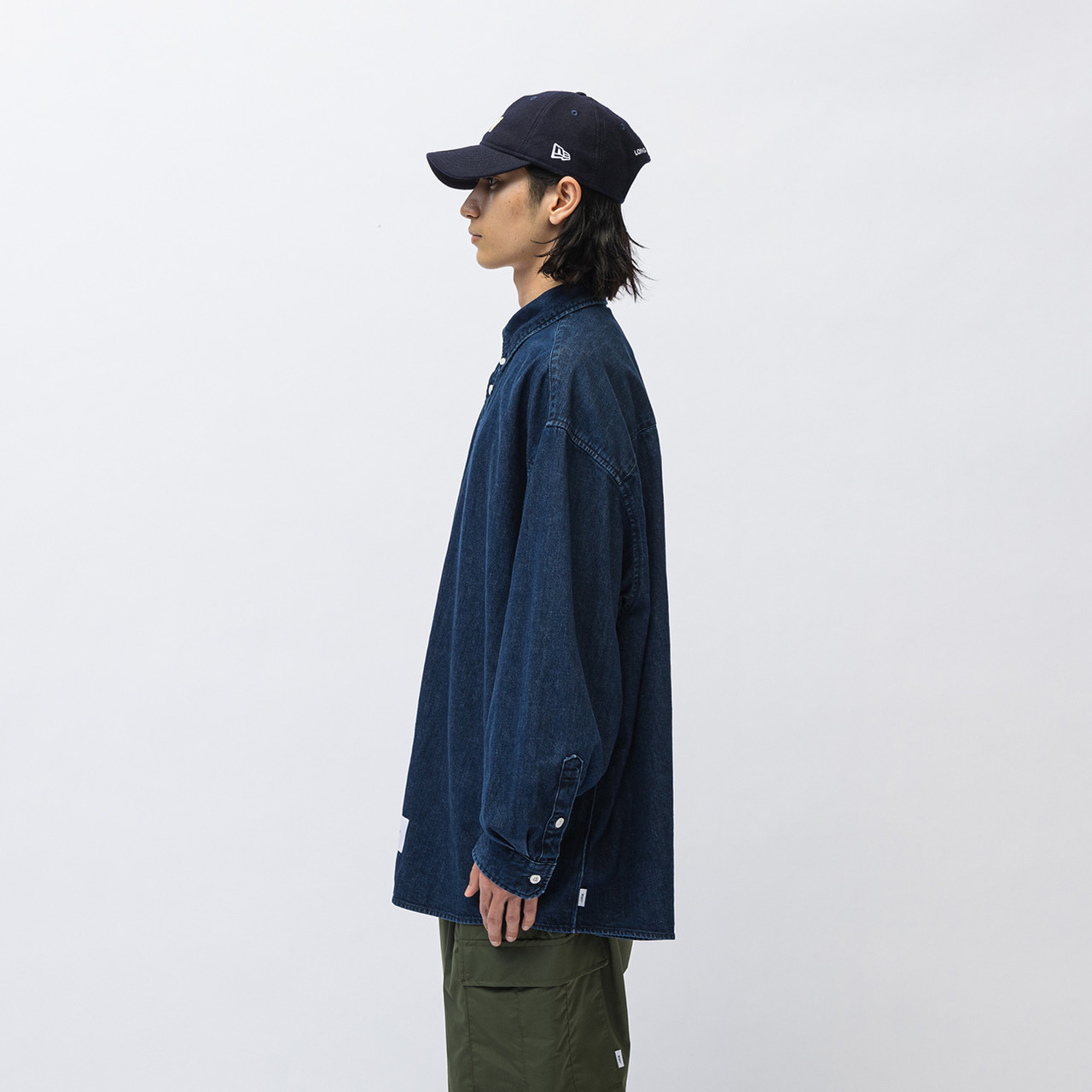 WTAPS Shirt BD 04 / LS / COTTON. DENIM