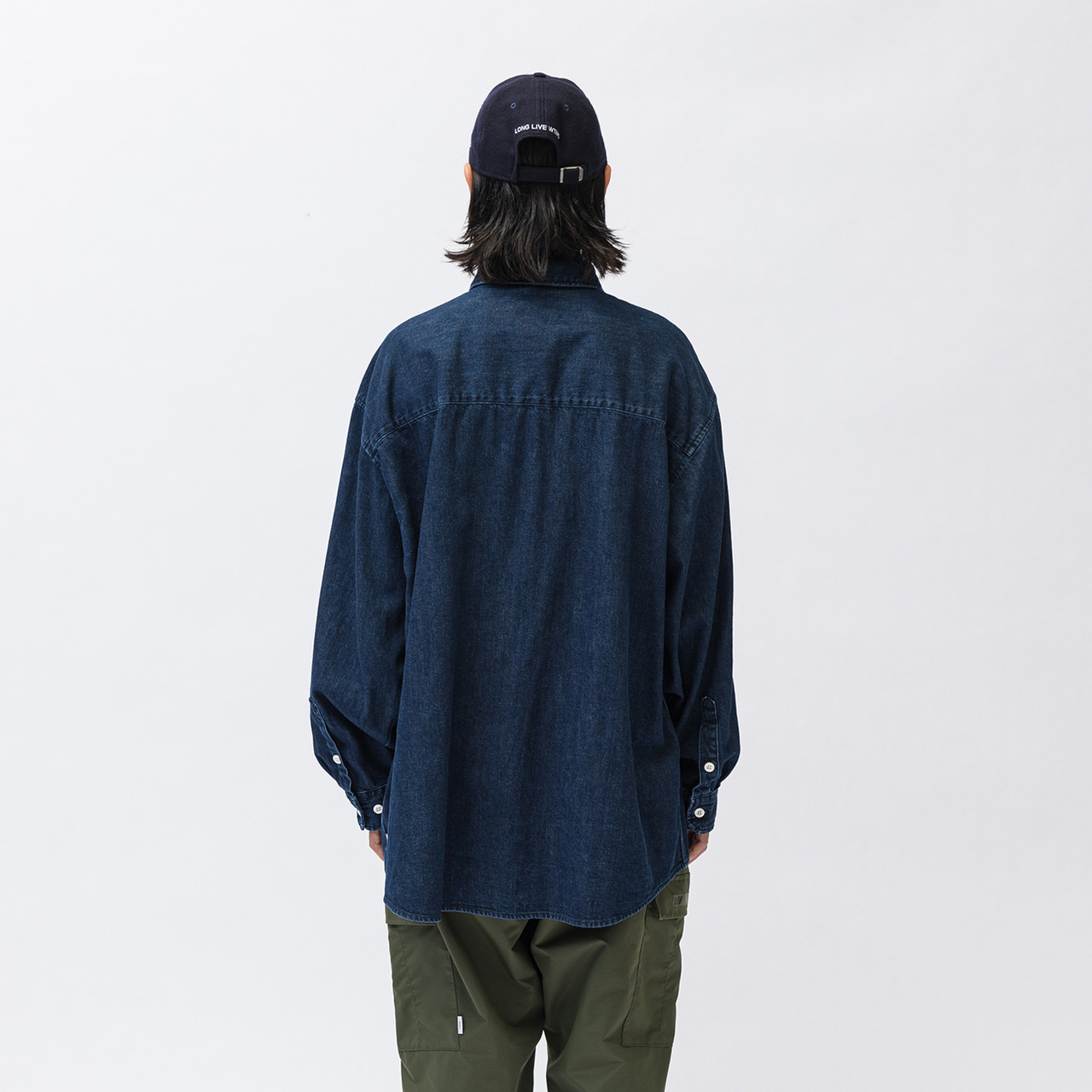 WTAPS Shirt BD 04 / LS / COTTON. DENIM