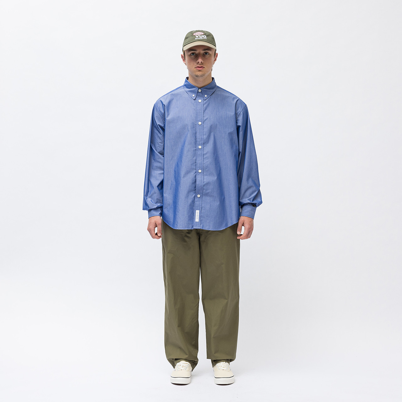 WTAPS Shirt BD 01 / LS / CTPL. BROADCLOTH. COOLMAX