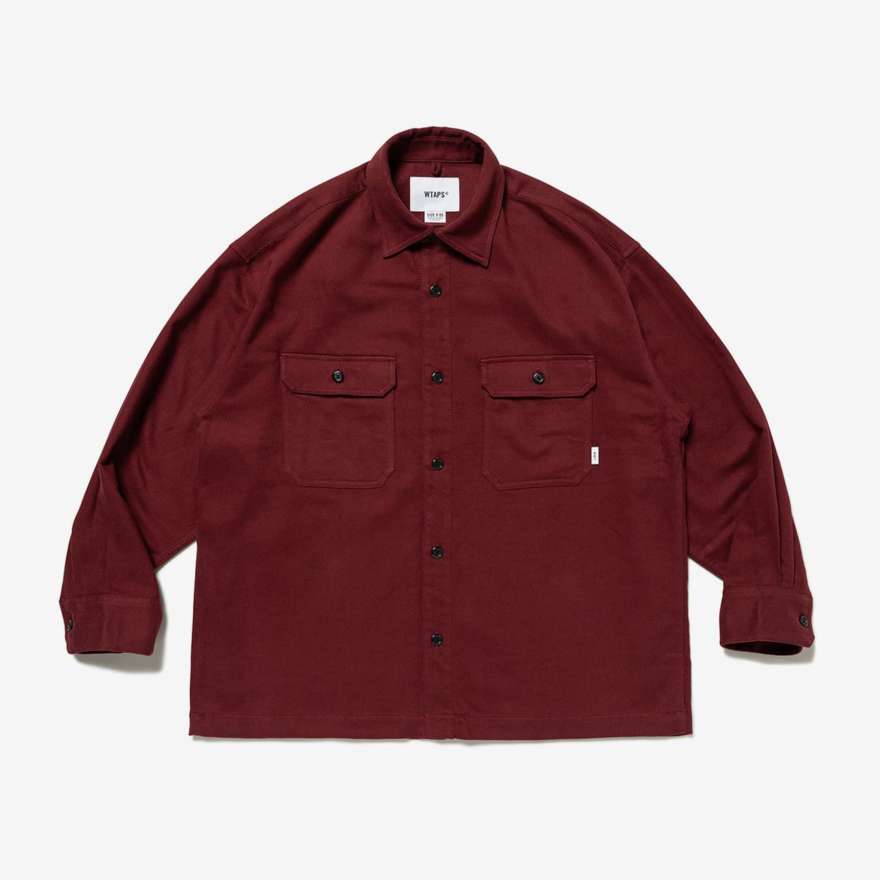 WTAPS Shirt DECK 02 / LS / COTTON. TWILL