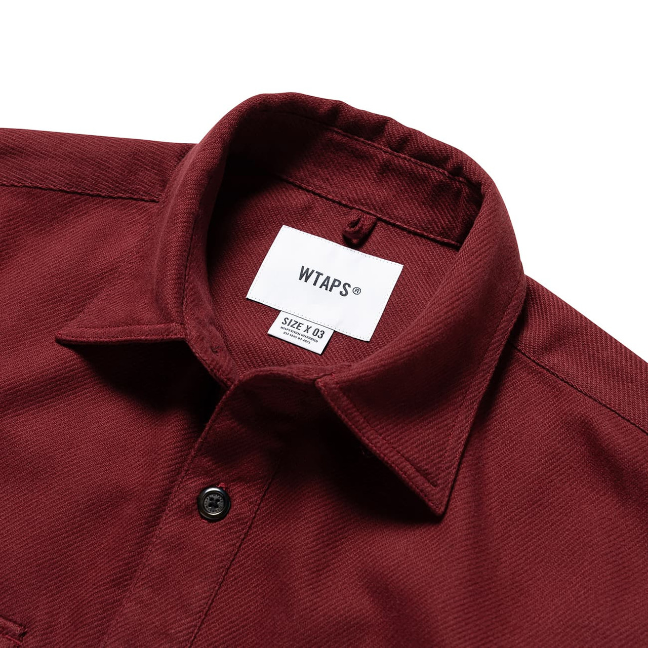 WTAPS Shirt DECK 02 / LS / COTTON. TWILL