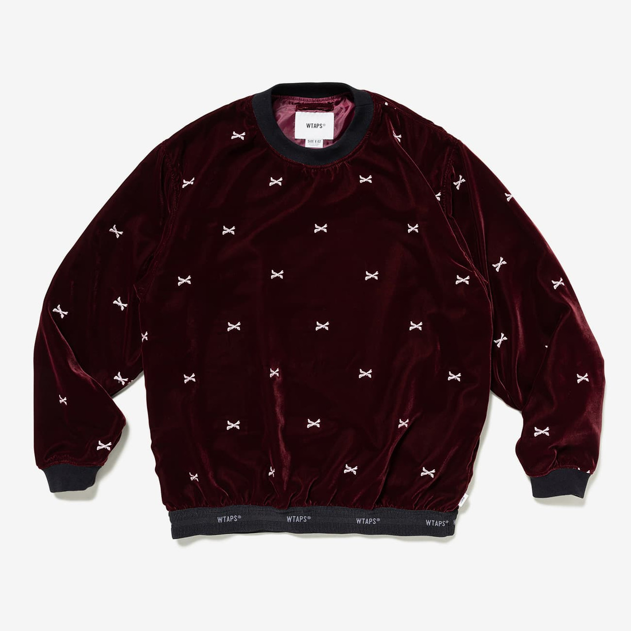 WTAPS 2014AW DESIGN HOODY01(L/BURGUNDY)-