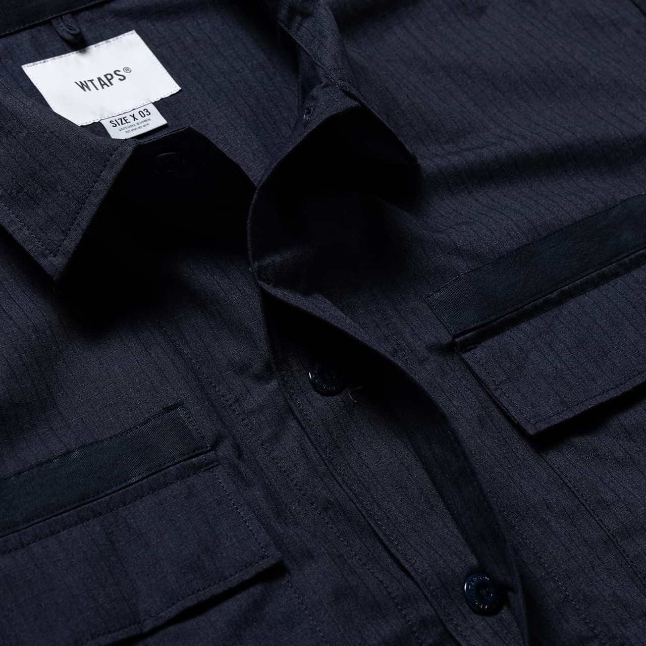 WTAPS Shirt JMOD 01 / LS / NYCO. RIPSTOP. IDENTITY