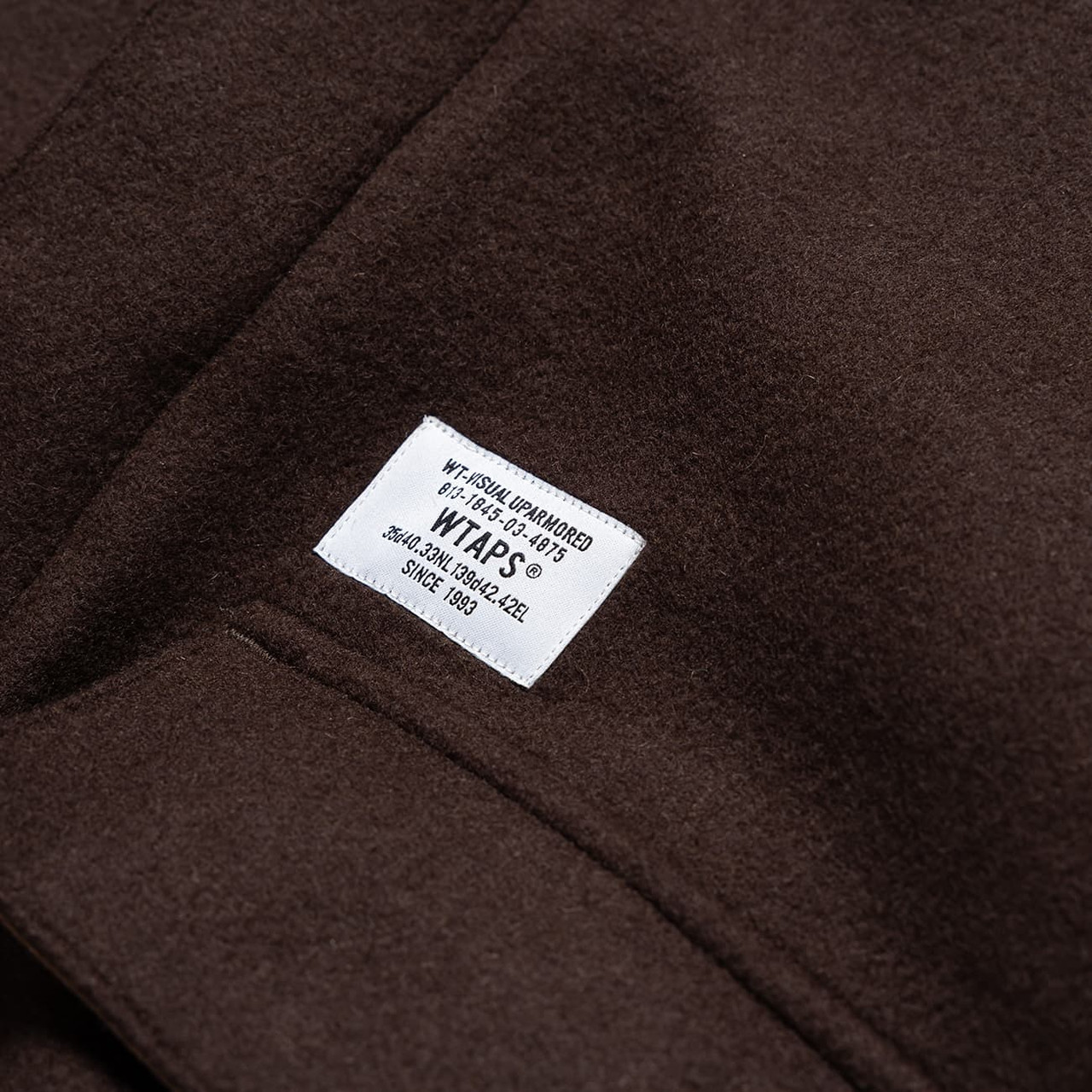 WTAPS Jacket JFW-01 / JACKET / WONY. MELTON