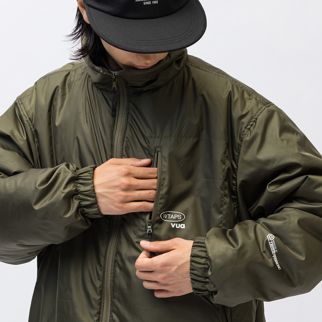 激安大特価！ PADDED / TRACK WTAPS / 03サイズOLIVE JACKET ...